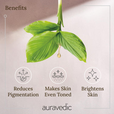 Auravedic Saffron Original Face Oil For Glowing Skin100 ml Ashwagandha Pigmentation Serum Face Serum For Pigmentation For Skin Body Oil After Bath For Daily Use